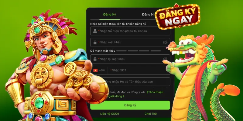 Biểu mẫu đăng ký 888NEW