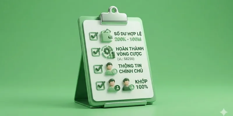 Các quy định khi rút tiền 888NEW