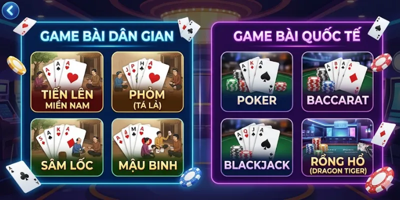 Điểm danh các trò chơi siêu hay tại game bài 888NEW